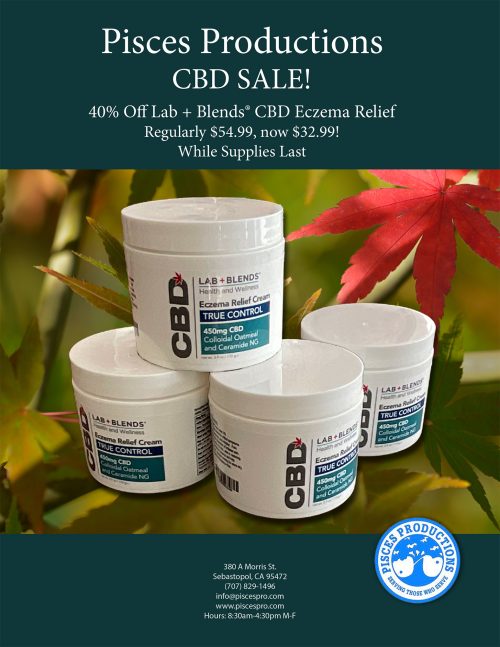 Eczema CBD Cream Sale Flyer 40% Off